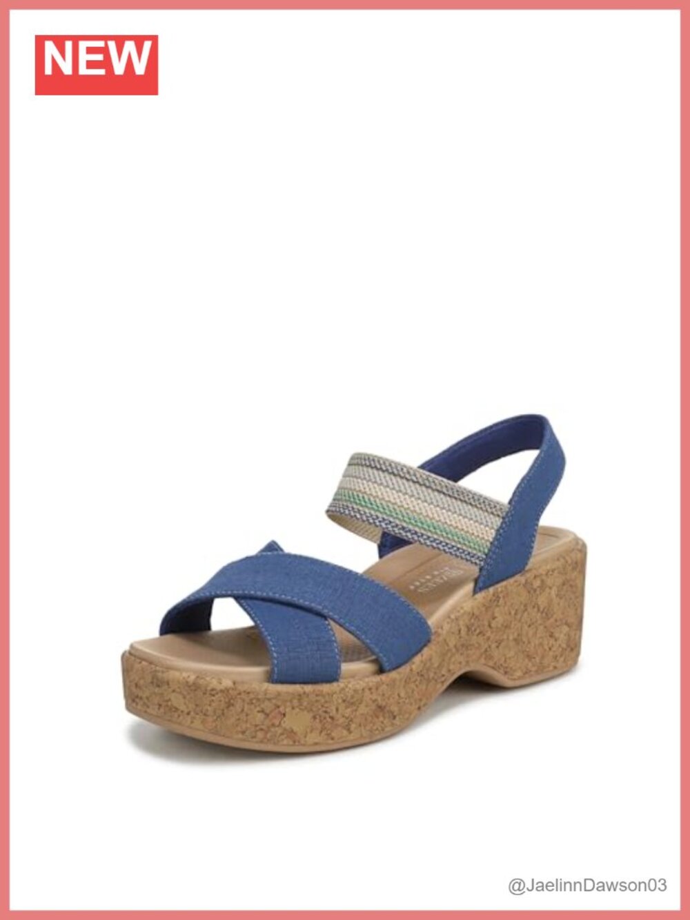 LifeStride Verity Slingback Wedge Sandals